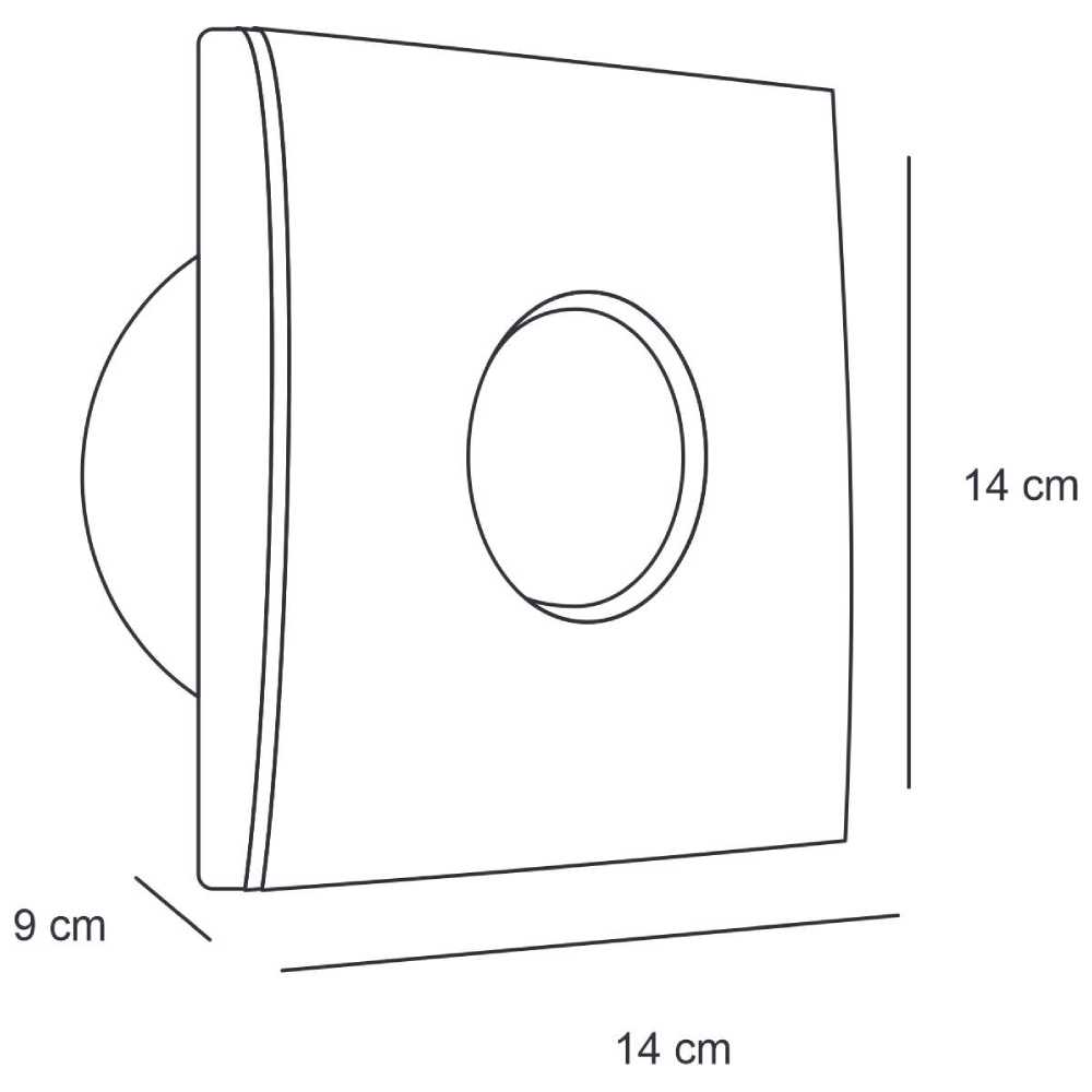 EXTRACTOR DE AIRE ESTEVEZ TIPO EUROPEO DE ACERO INOXIDABLE 4"