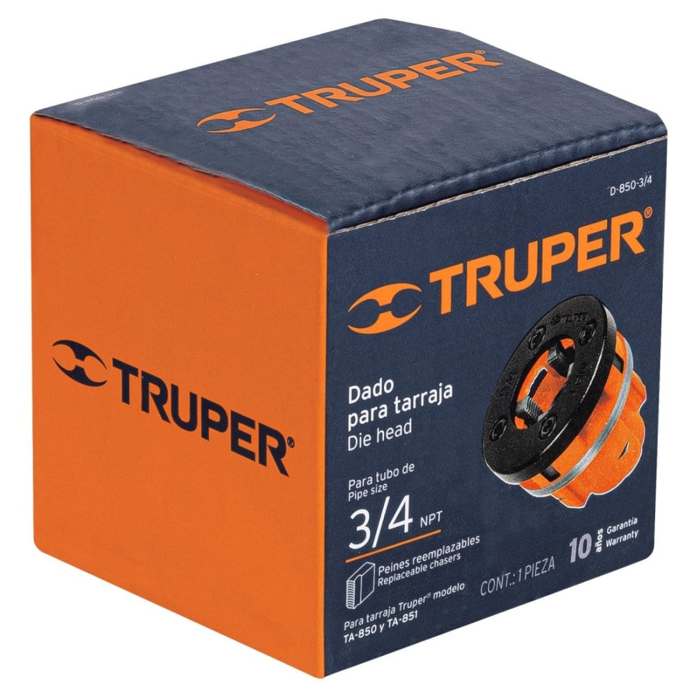DADO 3/4" P/TARRAJA TA-850 - TA-851 D-850-3/4 13076 TRUPER