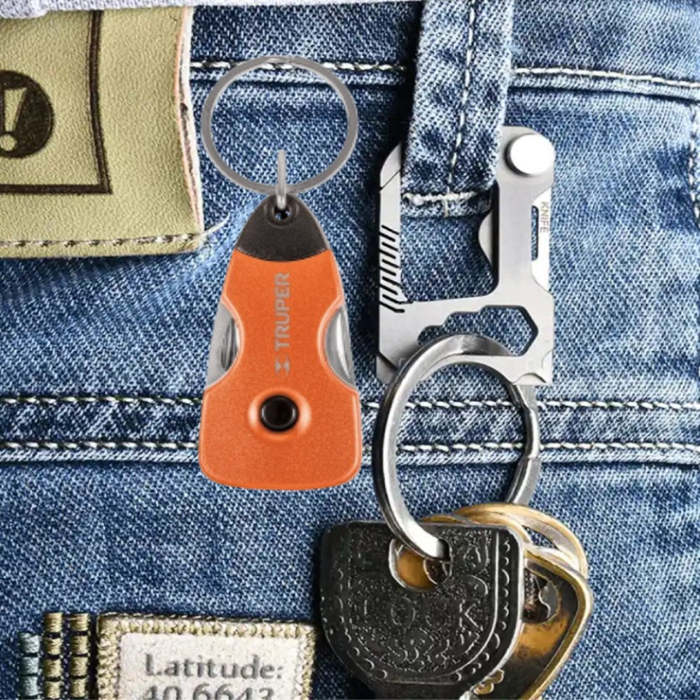 MULTIHERRAMIENTA 6 FUNCIONES CON LED TIPO LLAVERO TRUPER NAMU-LL