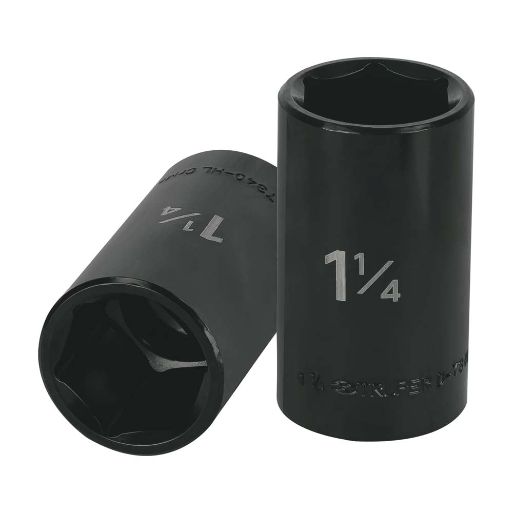 DADO DE IMPACTO 6 PUNTAS CUADRO 1/2" DE 1-1/4" TRUPER