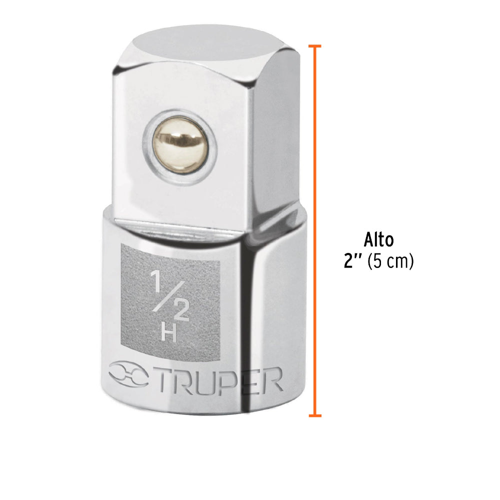 ADAPTADOR P/MATRACA 1/2" (H) X 3/4" (M) A-5653 13426 TRUPER