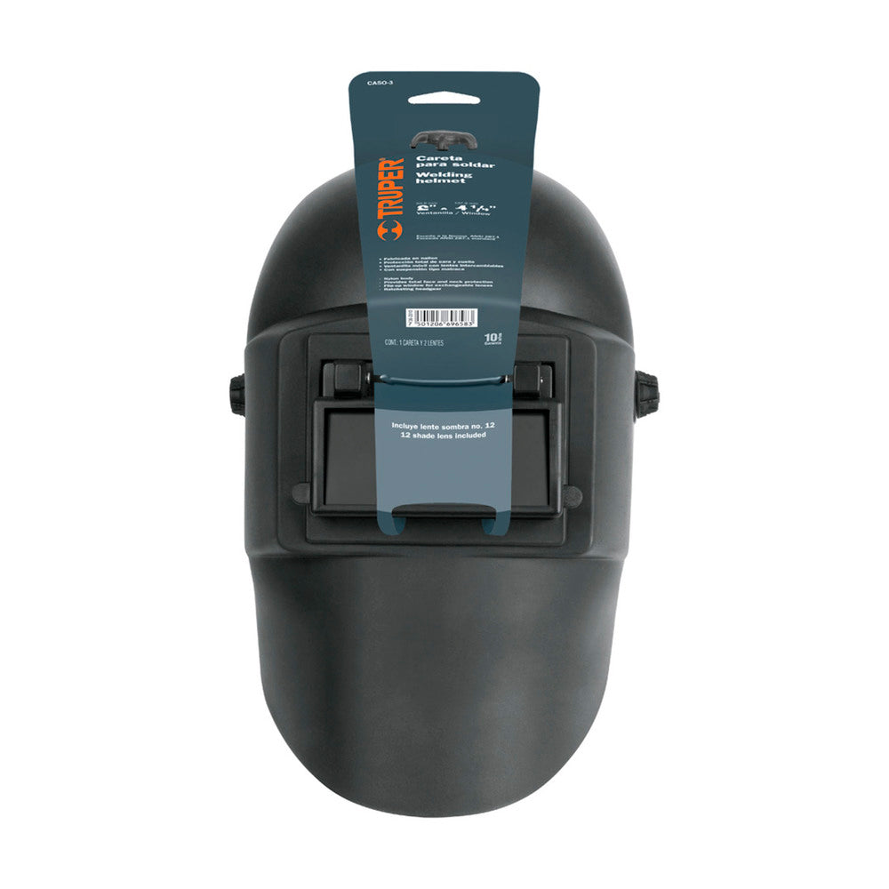 CARETA PARA SOLDAR ERGONOMICA MCA TRUPER SEG. INDUSTRIAL *** OFRECER 137331 ***