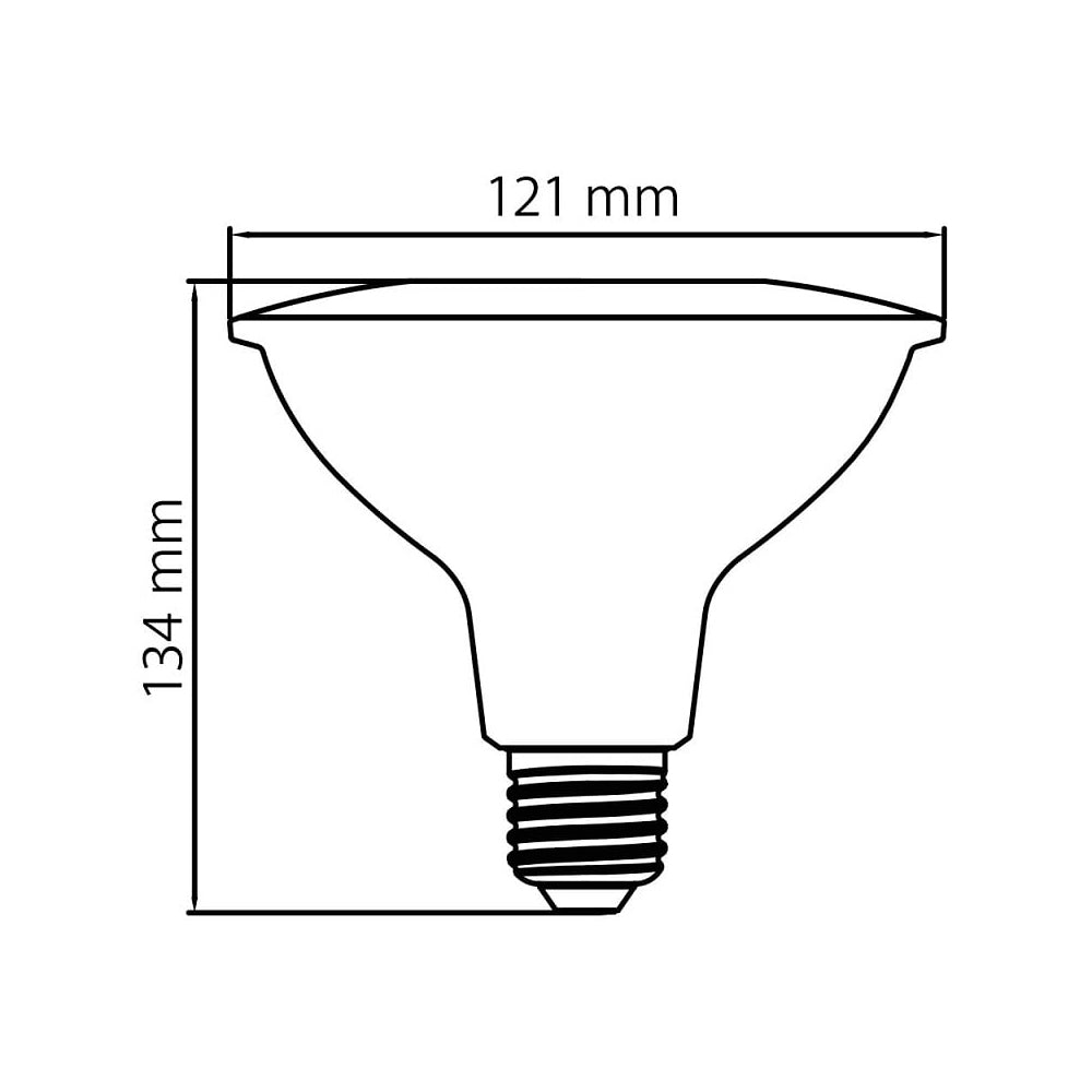 FOCO LED TECNOLITE PAR38 13W LUZ VERDE BASE E27