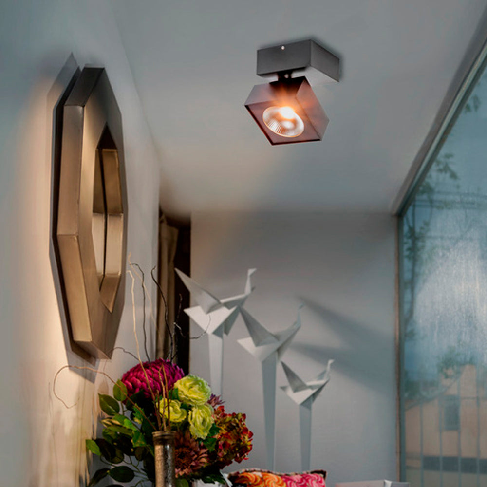 LAMPARA DE INTERIOR LED TECNOLITE PING SPOT PARA SOBREPONER 13W LUZ SUAVE CALIDA