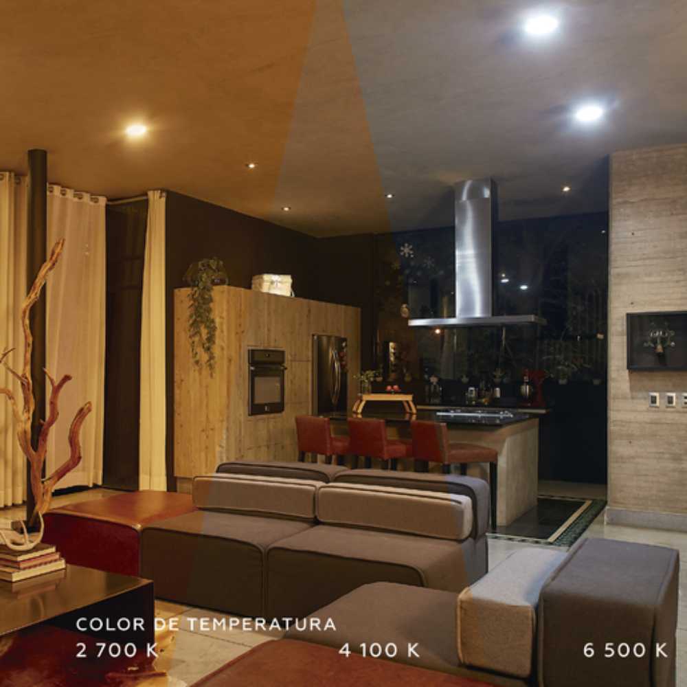 LÁMPARA EMPOTRABLE LED TECNOLITE ATIK II SMART 13W LUZ BLANCA DINÁMICA ATENUABLE COMPATIBLE CON APP MÓVIL Y ASISTENTES DE VOZ