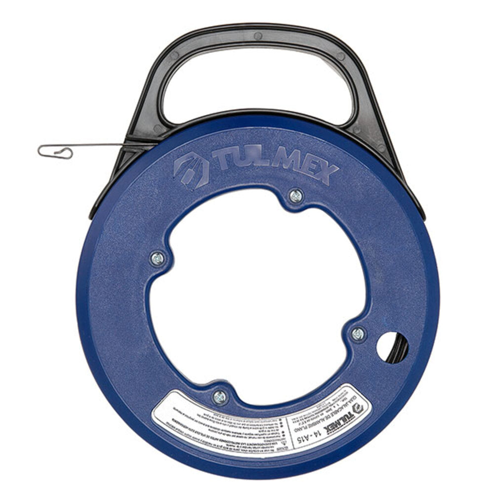GUIA DE ALAMBRE PLANO 15MTS. CON CARRETE TULMEX KLEIN TOOLS