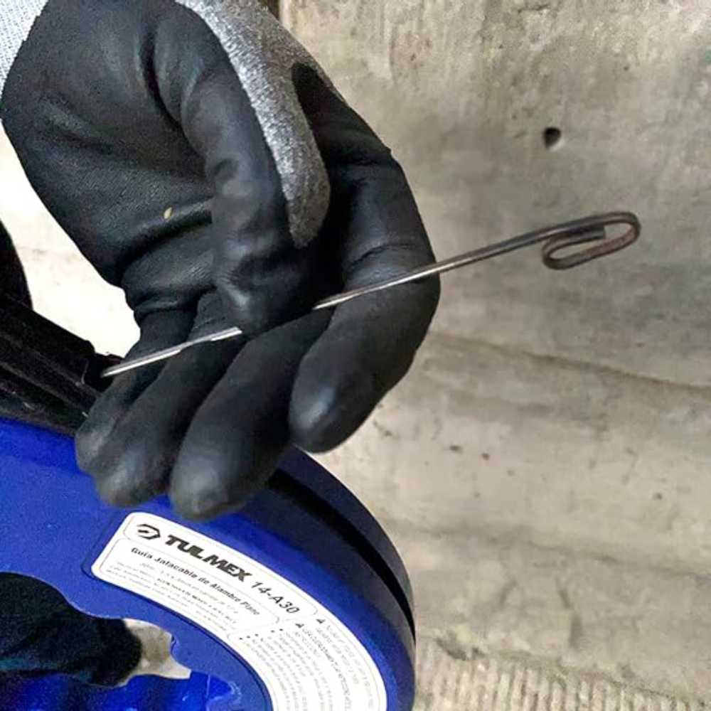 GUIA DE ALAMBRE PLANO 30MTS. CON CARRETE TULMEX KLEIN TOOLS