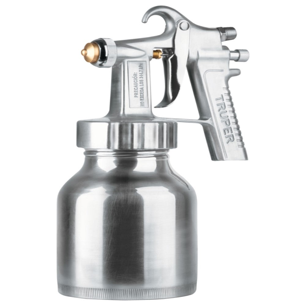 PISTOLA PARA PINTAR BAJA PRESION PULIDA ENTRADA SUPERIOR