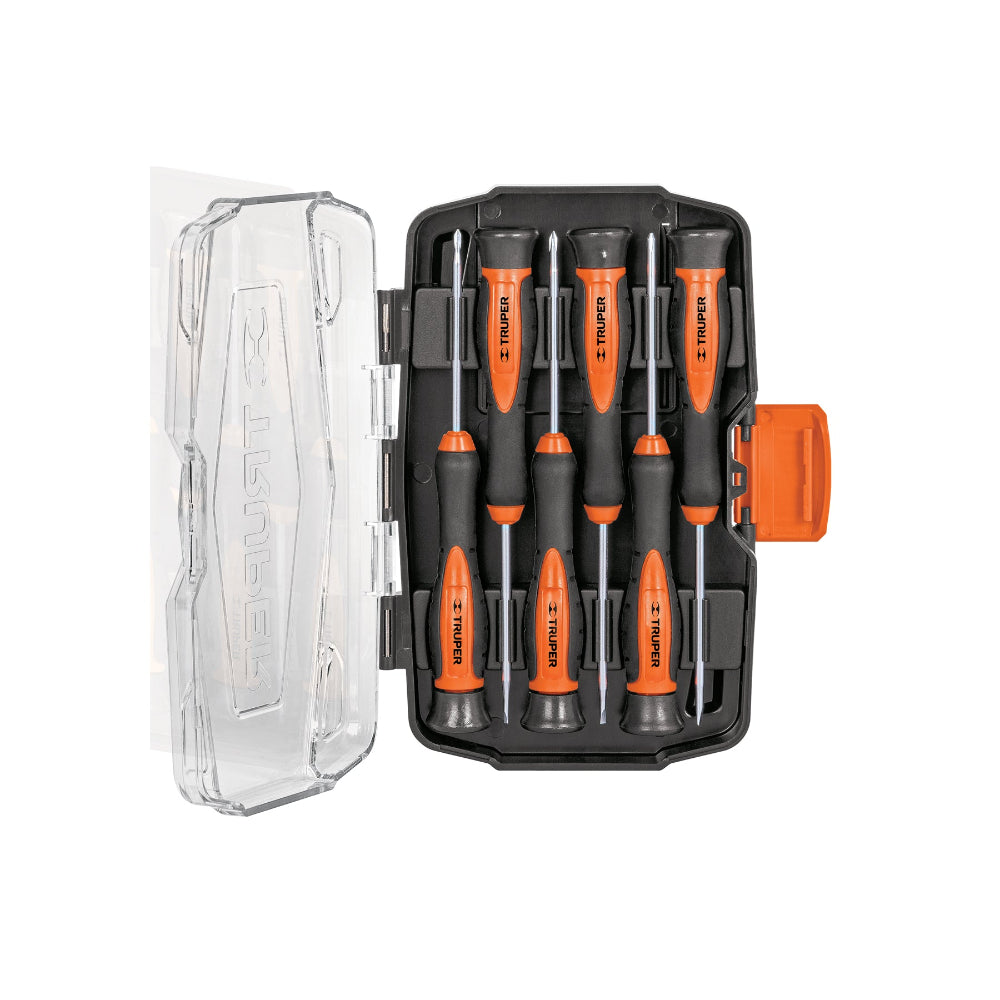 JUEGO C/6 DESARMADORES TRUPER MECANICA