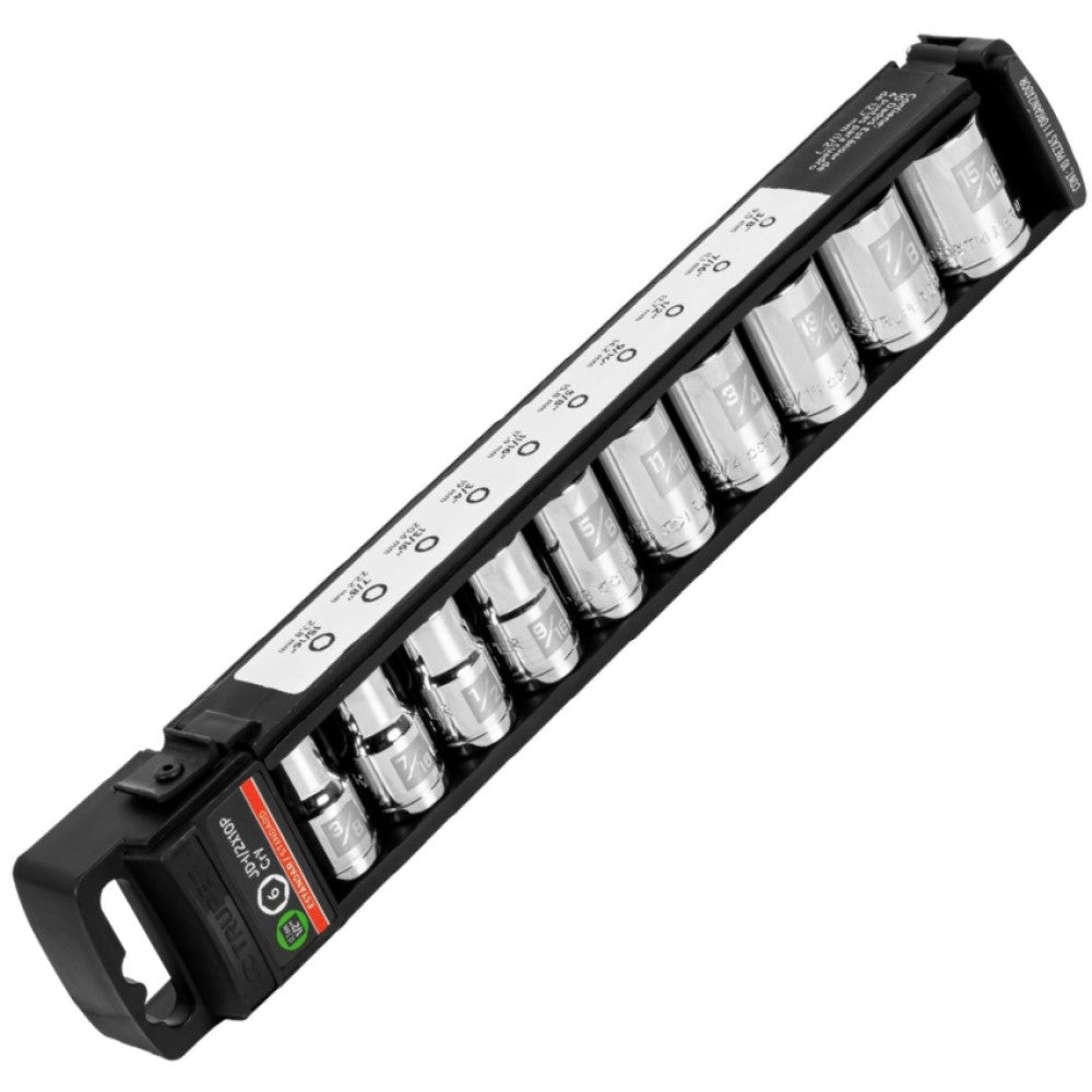 JUEGO DADOS CUADRO 1/2" 10 PZAS MCA TRUPER