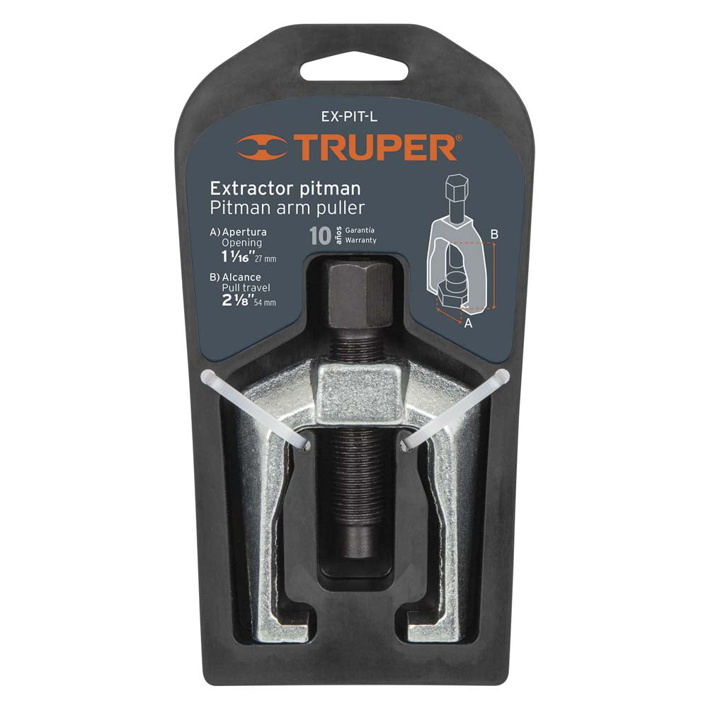 EXTRACTOR PITMAN USO LIGERO TORN. 3/4" APERT.MAX. 27MM. ALC.MAX. 54MM. EX-PIT-L 14513 TRUPER
