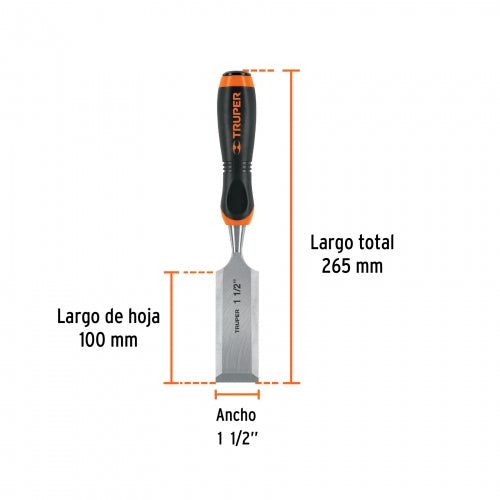 FORMON MANGO COMFORT GRIP 1 1/2" (38MM.) FT-1-1/2 14639 TRUPER