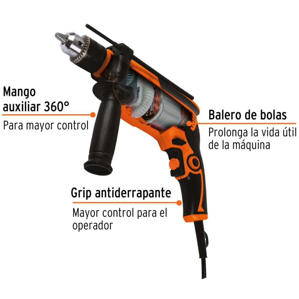 ROTOMARTILLO PROFESIONAL 1/2" 700 W MCA TRUPER