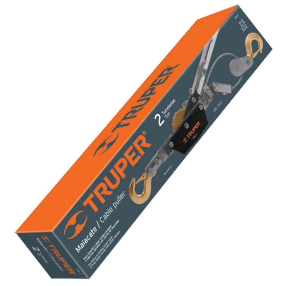 MALACATE DE 2 TONELADAS TRUPER MAL-2