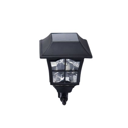 149152-FAROL PARED LED RUSTIC NEGRA MCA SODIMAC *** EXHIBIDO ***