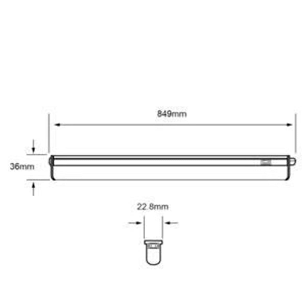 LAMPARA LINEAL LED AMPUS SMART 14W. LUZ BLANCA DINAMICA ATENUABLE COMPATIBLE APP Y ASISTENTE VOZ *** EXHIBIDO ***