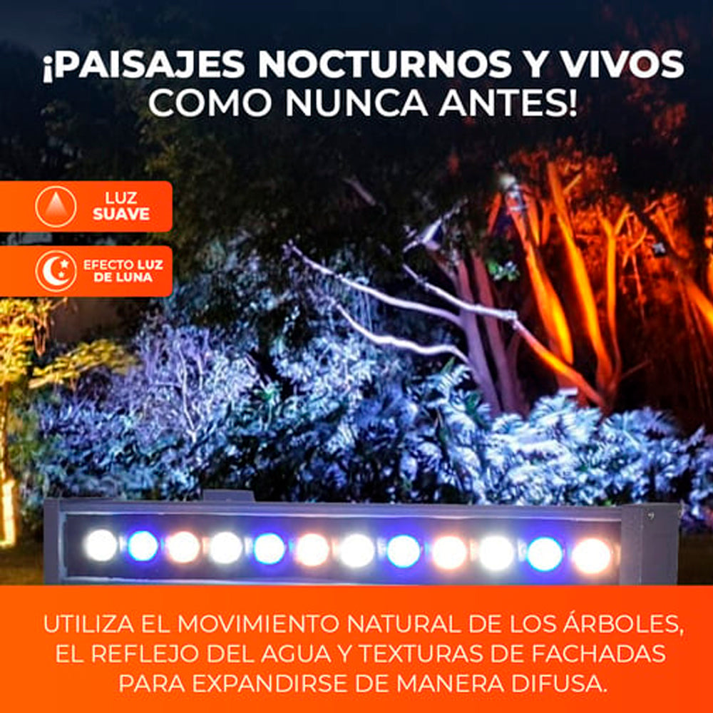 BARRA LED 14.5W100-240V850LM3000-6500K-AZUL TECNOLITE