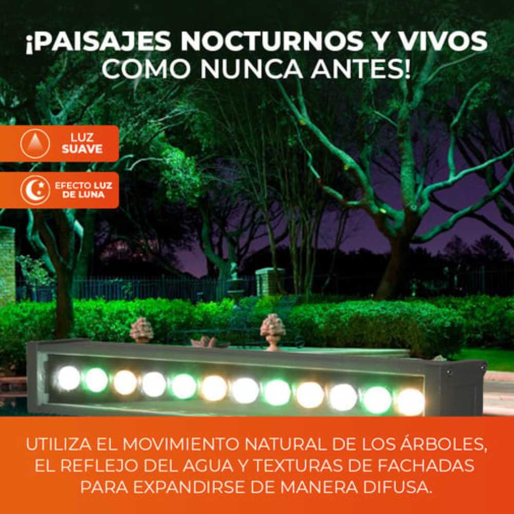 BARRA LED 14.5W100-240V850LM3000-6000K-VERDE TECNOLITE