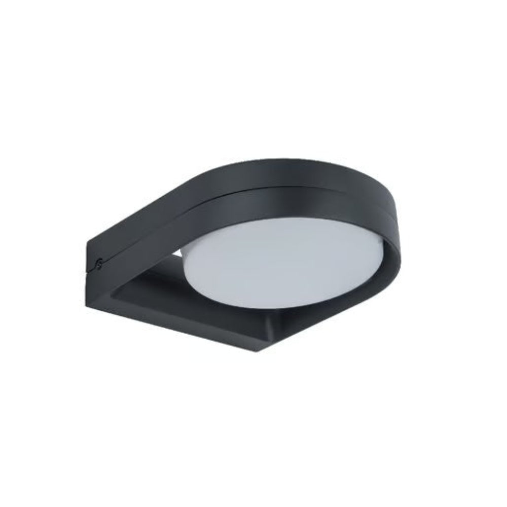 LUMINARIO EXT MURO LED 14W 30K GRIS