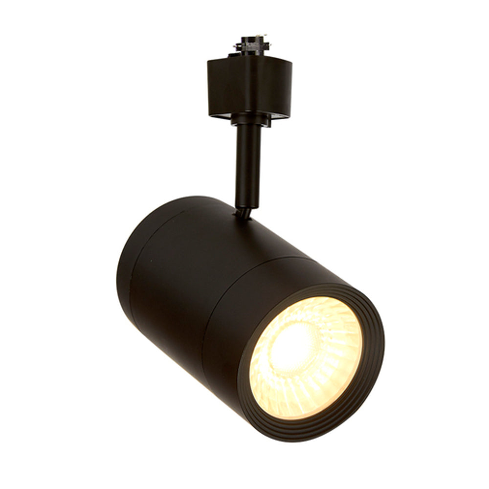 SPOT DE RIEL LED TECNOLITE HALLEY I SMART INTELIGENTE 14W LUZ RGB Y BLANCA ATENUABLE COMPATIBLE CON APP MÓVIL Y ASISTENTES DE VOZ NEGRO