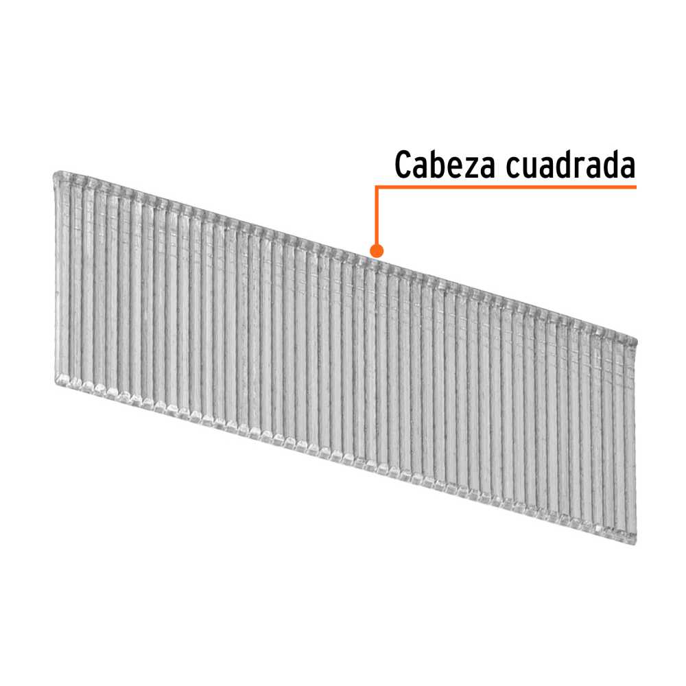 CLAVOS P/CLAVADORA NEUMATICA CLNEU-2-1/2X 25MM 2500 PZAS MCA TRUPER HERRAMIENTAS