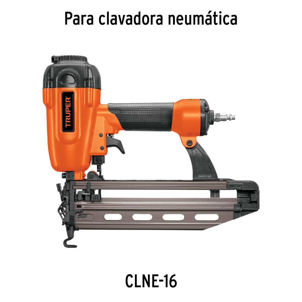 CLAVOS P/CLAVADORA NEUMATICA CLNEU-2-1/2X 25MM 2500 PZAS MCA TRUPER HERRAMIENTAS