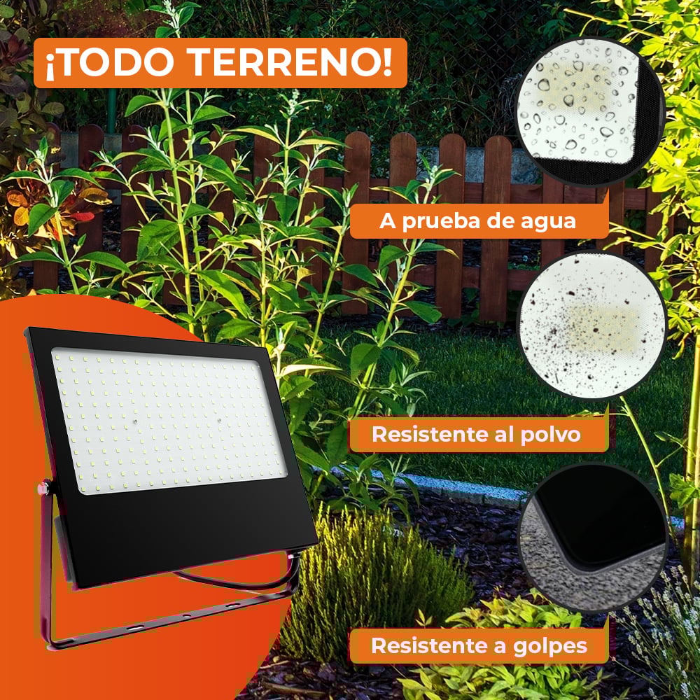 REFLECTOR EXT LED 150W 100-240V 13500LM 3000K NGR***HAE2025***