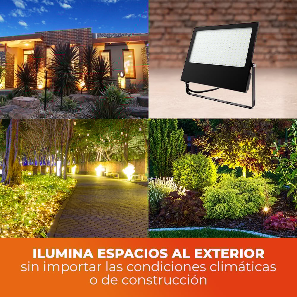 REFLECTOR EXT LED 150W 100-240V 13500LM 3000K NGR***HAE2025***