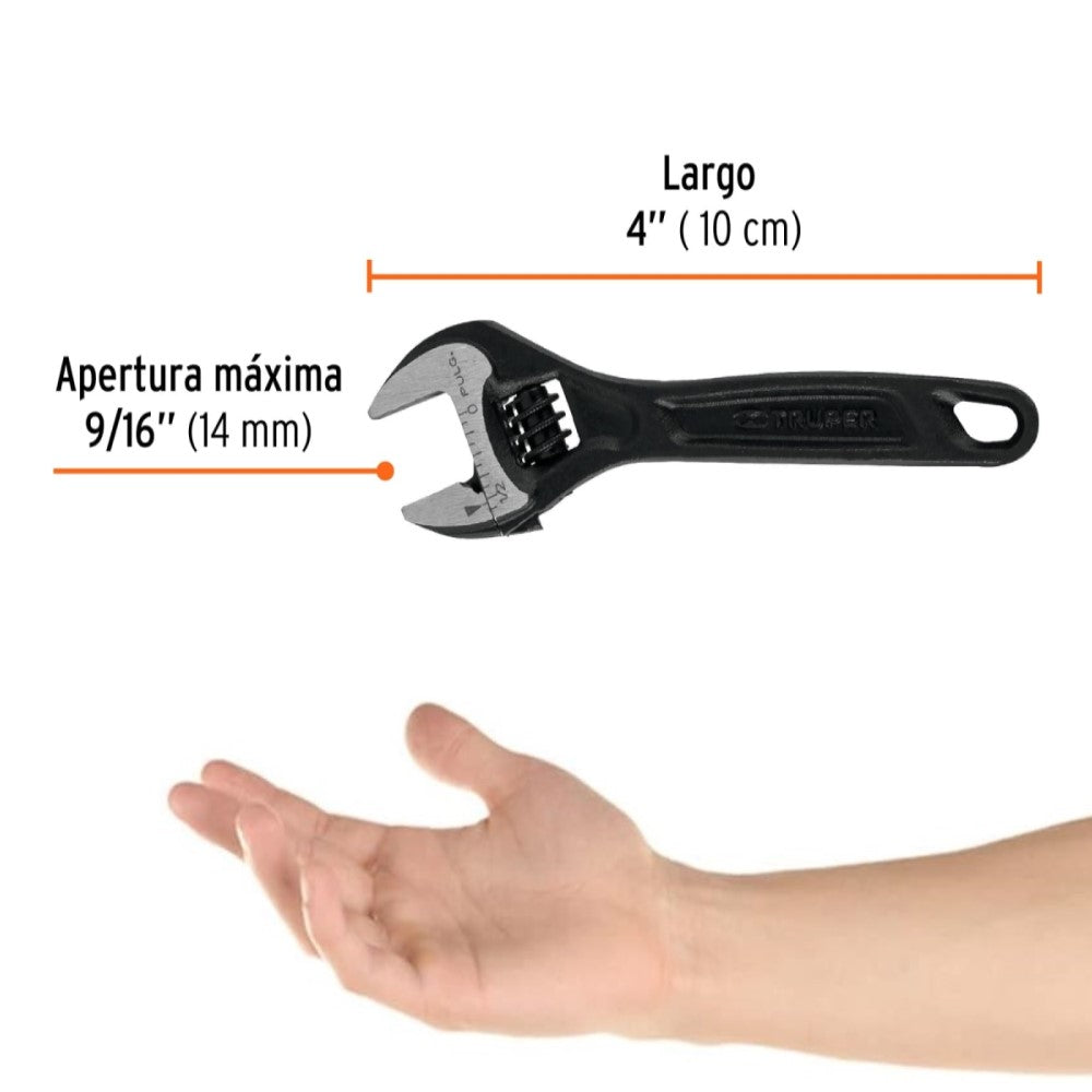 PERICO PROFESIONAL PAVONADO 4" TRUPER EXPERT EN TARJETA MCA TRUPER HERRAMIENTAS