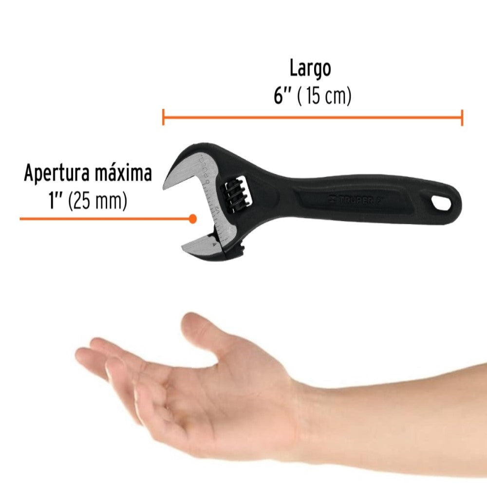 PERICO PROFESIONAL PAVONADO 6" TRUPER EXPERT EN TARJETA MCA TRUPER HERRAMIENTAS