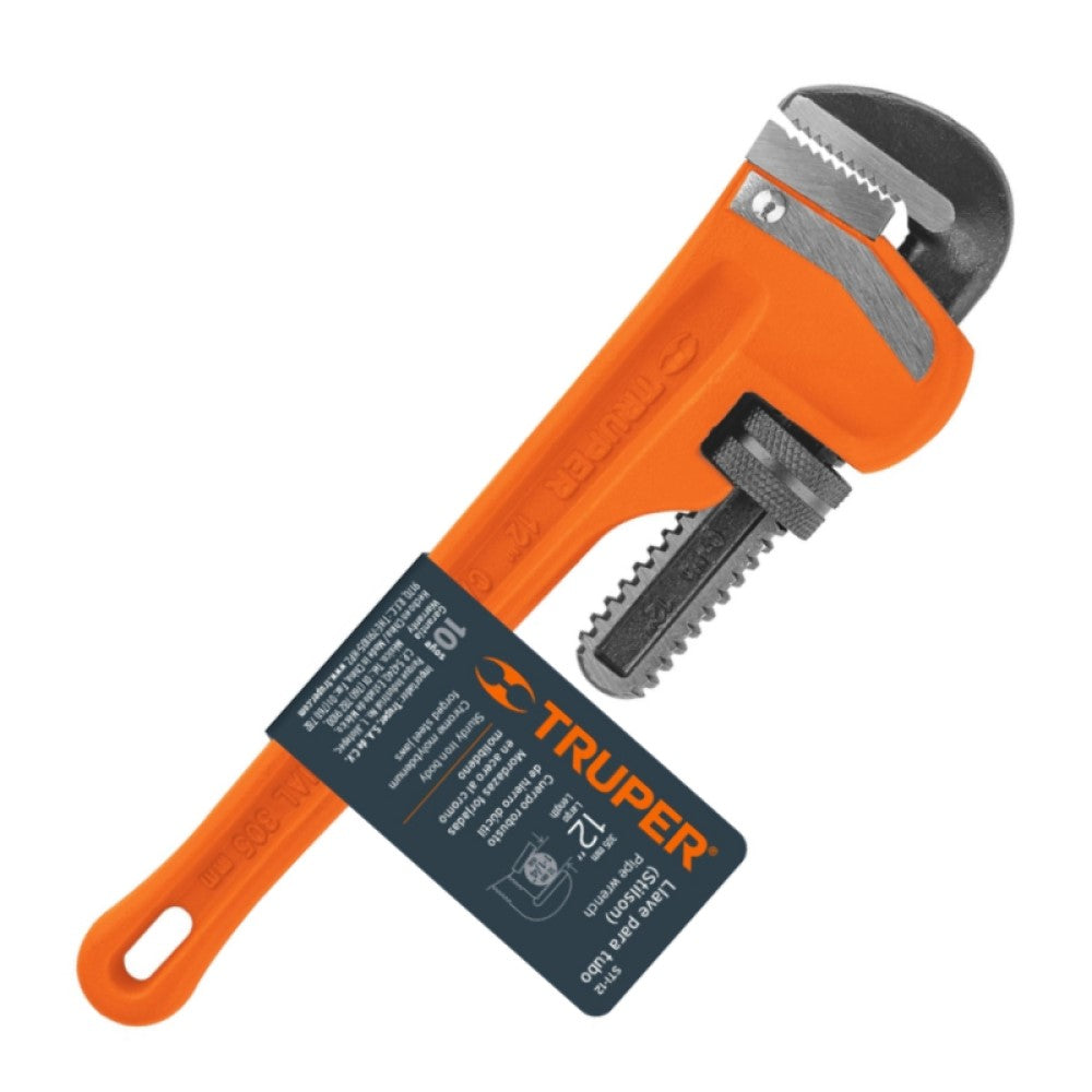 LLAVE STILSON 12" (30 CMS.) LARGO 32MM. APERTURA STI-12 15837 TRUPER