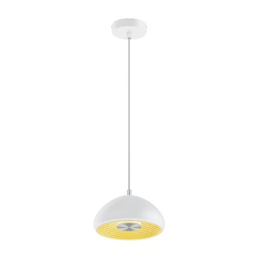 LAMPARA COLGANTE LED METAL 1.57M 15W LUZ CALIDA BRILLANTE NO ATENUABLE BCO