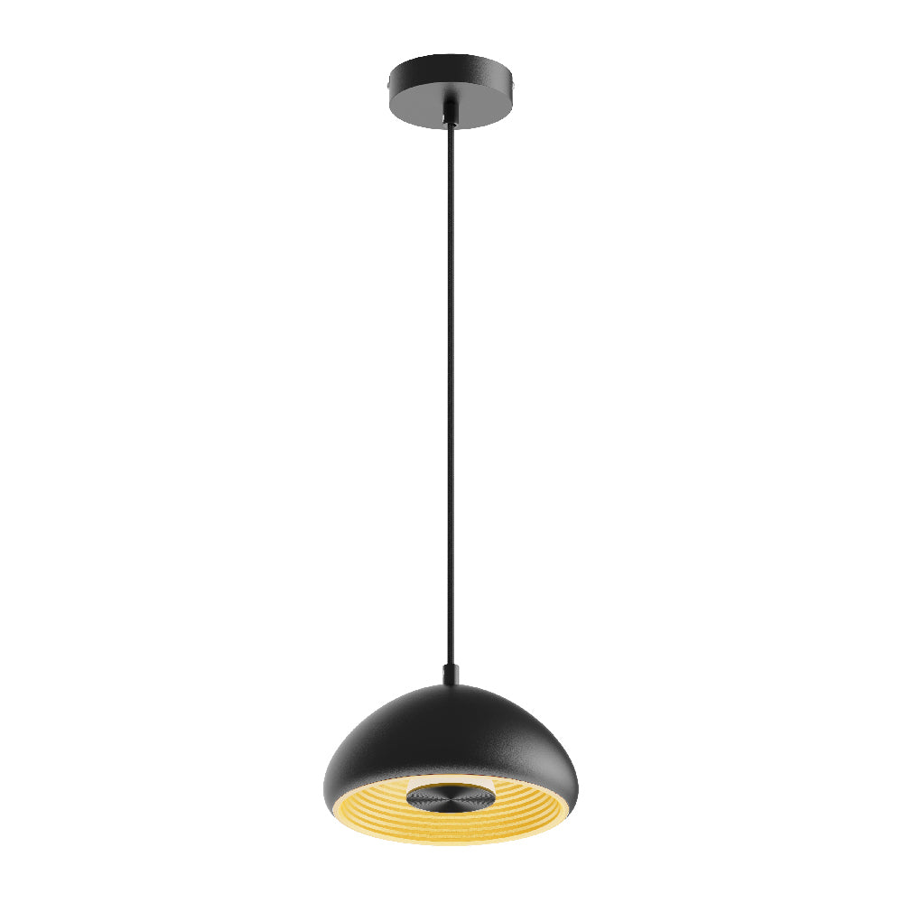 LAMPARA COLGANTE LED DE METAL 1.57 M DE ALTURA 15 W LUZ CALIDA BRILLANTE NO ATENUABLE 15CTLLED3315MV30N