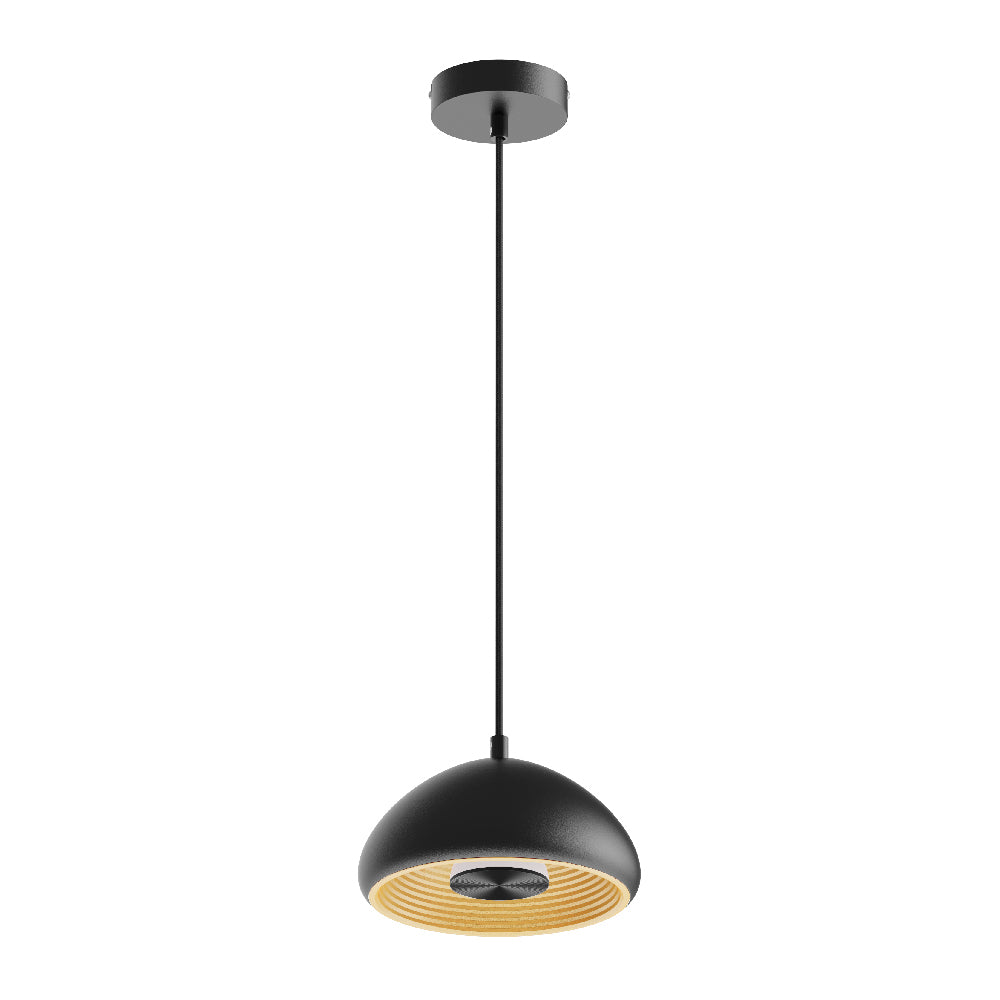 LAMPARA COLGANTE LED DE METAL 1.57 M DE ALTURA 15 W LUZ CALIDA BRILLANTE NO ATENUABLE 15CTLLED3315MV30N