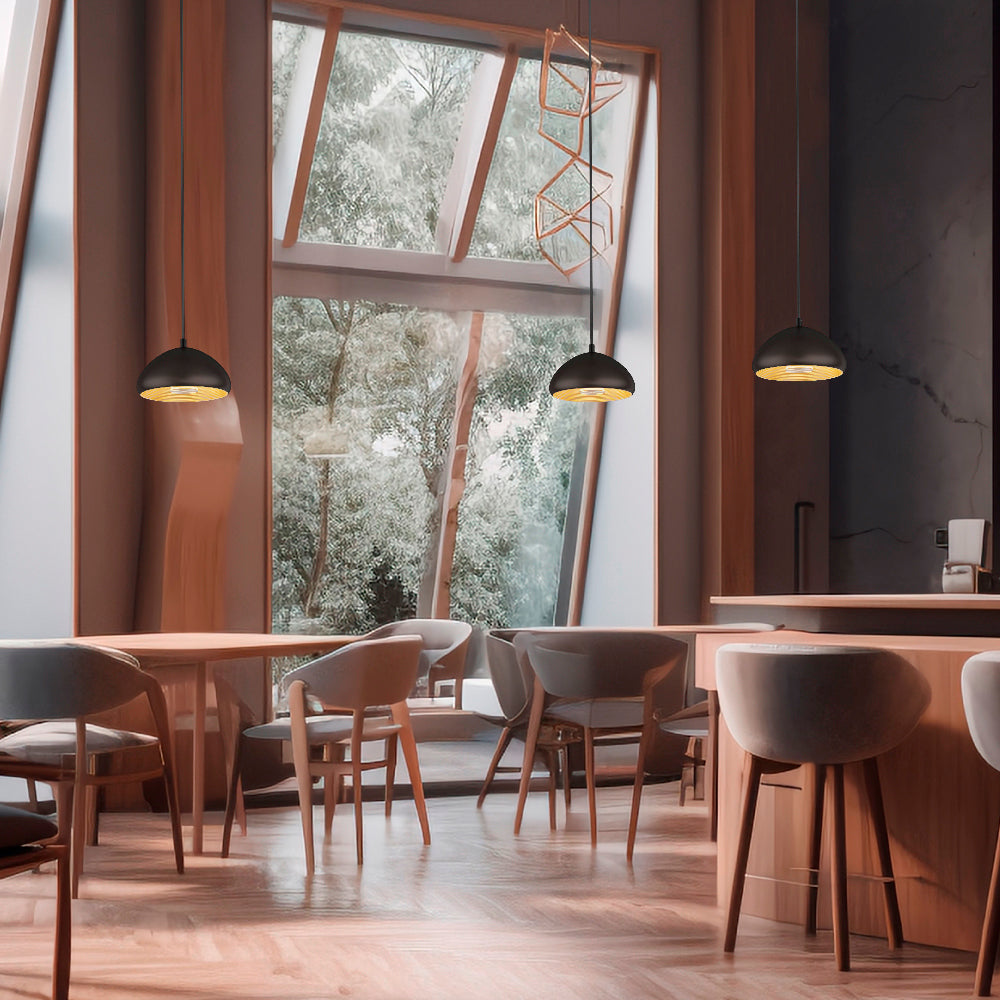 LAMPARA COLGANTE LED METAL 1.57M 15W LUZ CALIDA BRILLANTE NO ATENUABLE NGO