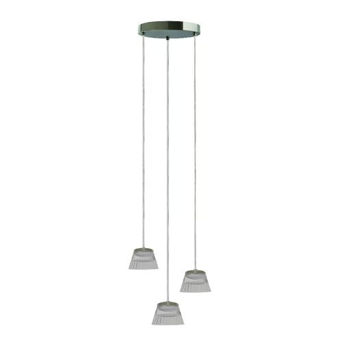 LAMPARA COLGANTE LED ACRILICO 1.5M 15.5W LUZ CALIDA BRILLANTE 3P NO ATENUABLE