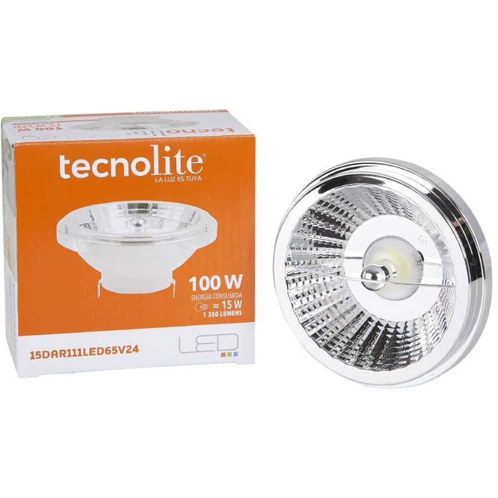 FOCO LED TECNOLITE ATENUABLE 15W LUZ DE DÍA BASE G53