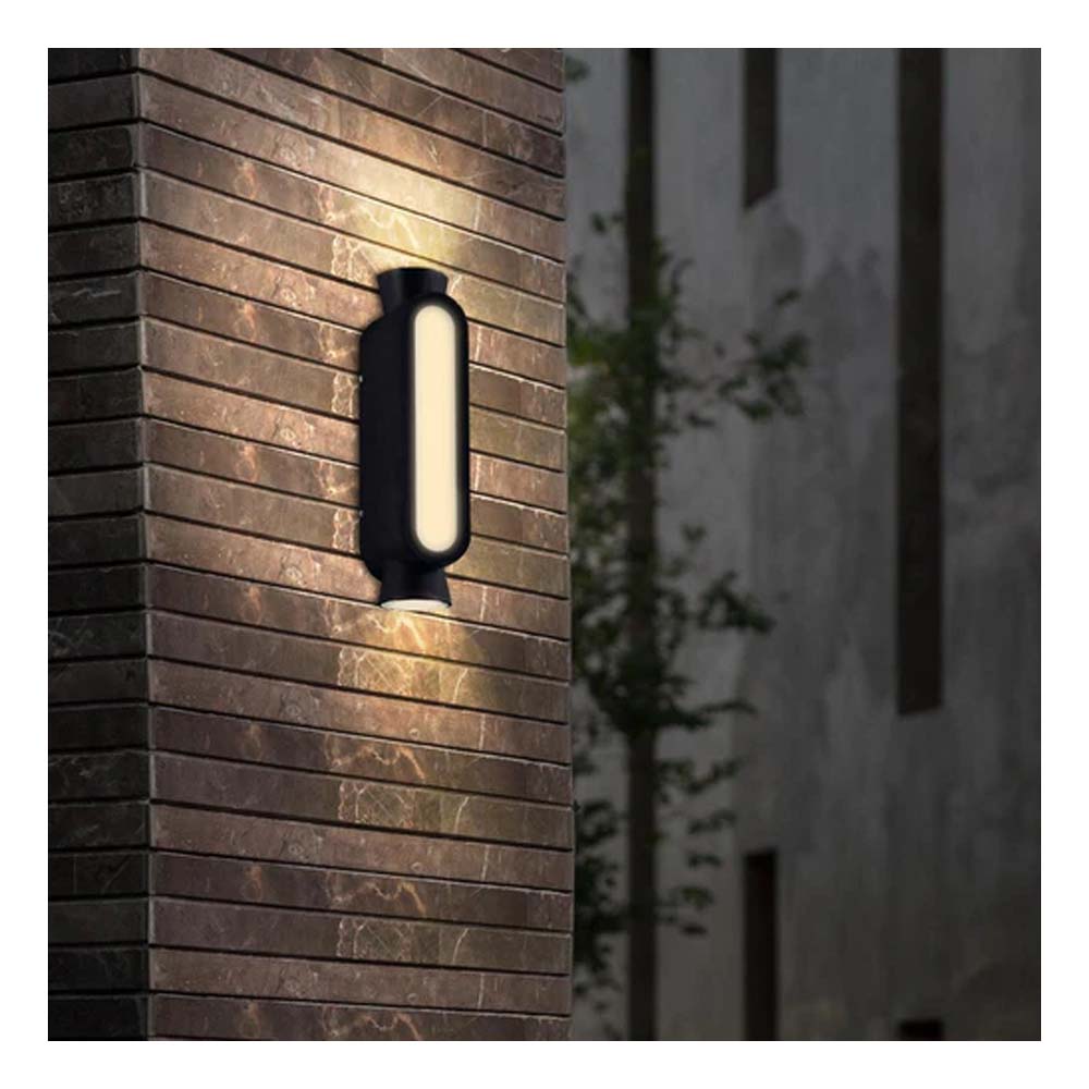 LÁMPARA DE EXTERIOR LED VINDEMIATRIX TECNOLITE PARA SOBREPONER 15W LUZ SUAVE CÁLIDA ***TECNOLITE HAE***