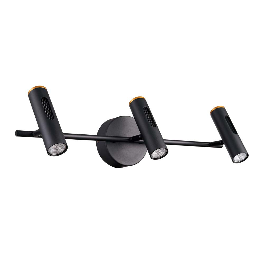 LAMPARA DE PARED ARBOTANTE LED 15W LUZ CALIDA BRILLANTE DIRECTA/INDIRECTA DIRIGIBLE IRC90 NO ATENUABLE NGO