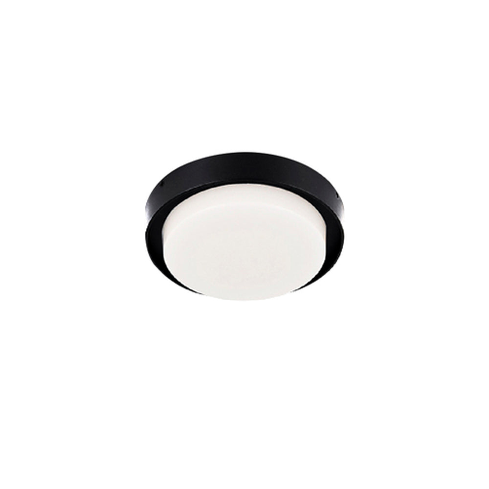 PLAFON LED SOBREP. TECHO 15W/127V. 3000K ALUM. NEGRO NENQUE I