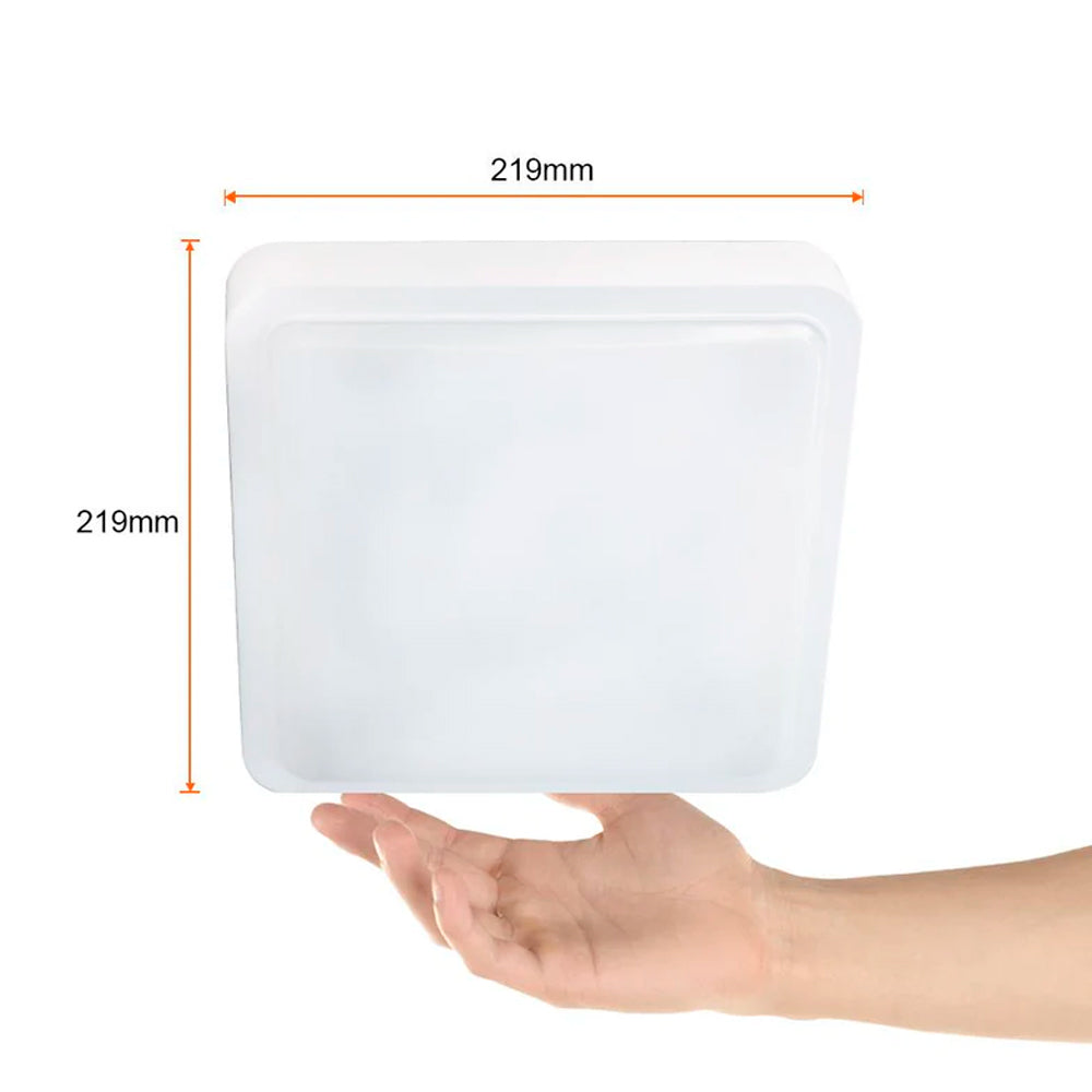 LÁMPARA EMPOTRABLE LED TECNOLITE NASHIRA II DE SOBREPONER 15W LUZ SUAVE CÁLIDA NO ATENUABLE LED INTEGRADO ***TECNOLITE HAE***