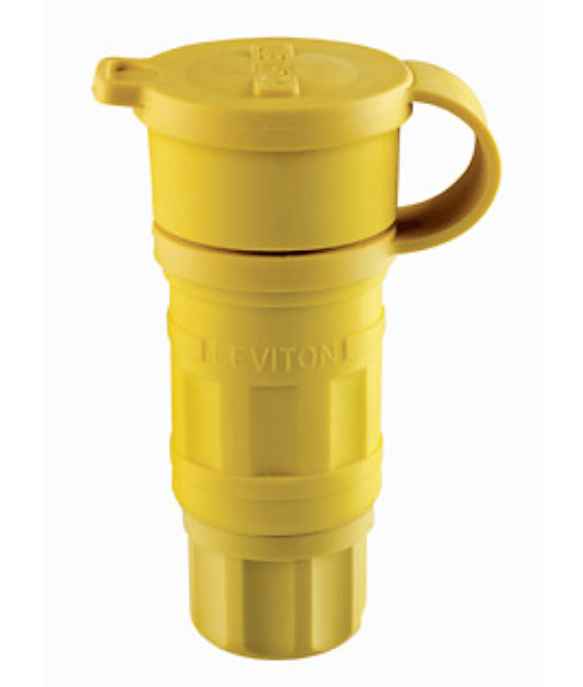 CONTACTO WETGUARD ENTRADA RECTA 2 POLOS 3 HILOS AMARILLO *** OFRECER LEV230 ***