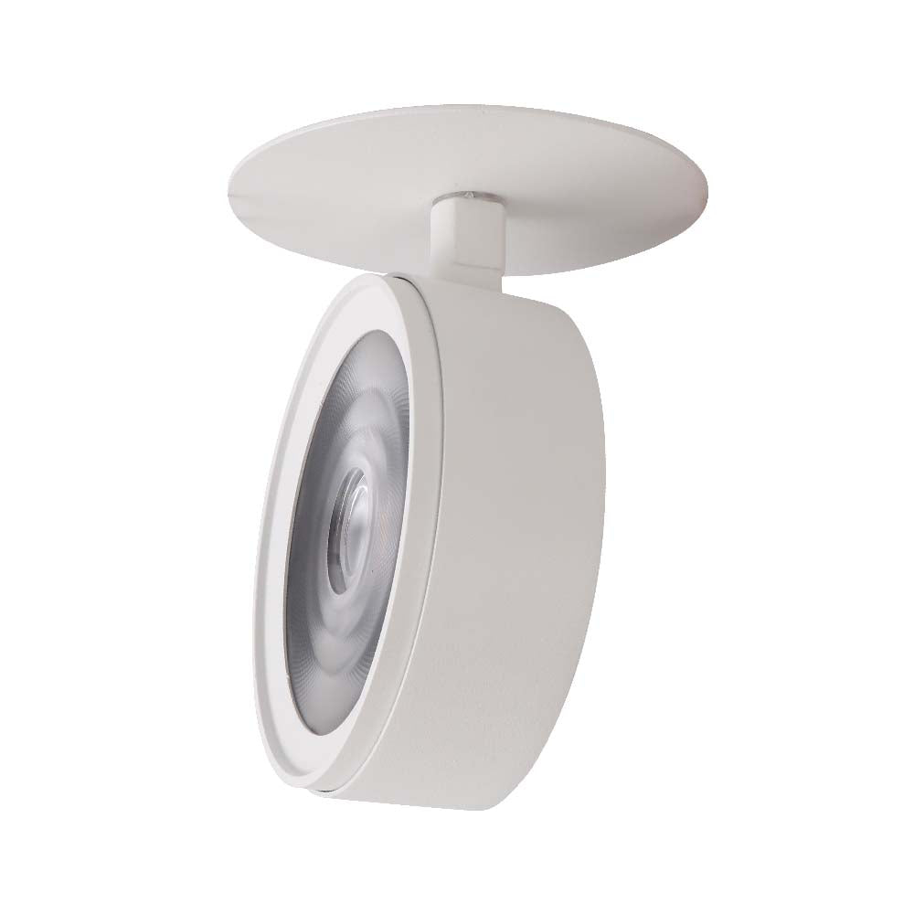 LAMPARA SPOT LED EMPOTRADO DIRIGIBLE 15W LUZ CALIDA BRILLANTE IRC90 NO ATENUABLE BCO