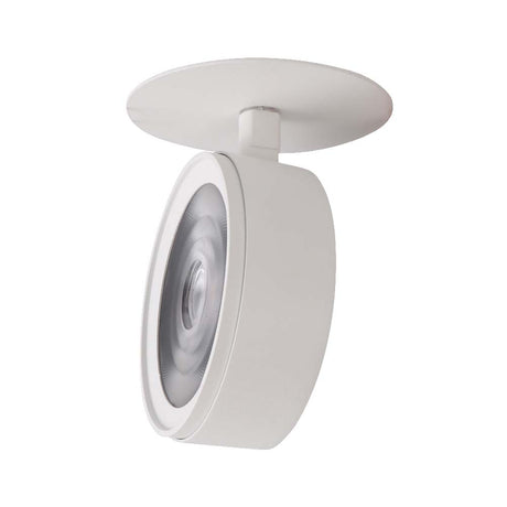 LAMPARA SPOT LED EMPOTRADO DIRIGIBLE 15W LUZ CALIDA BRILLANTE IRC90 NO ATENUABLE BCO