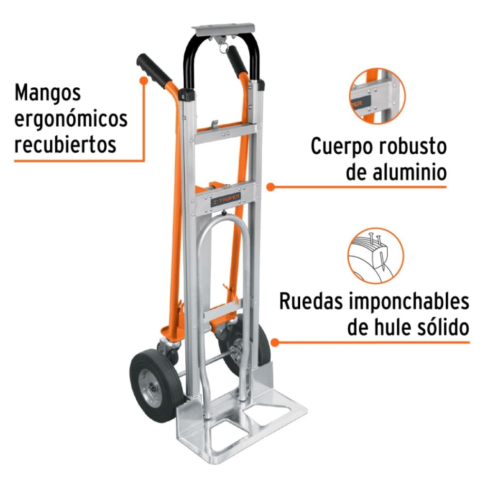 DIABLO CNVERTIBLE DE ALUMINIO 3 EN 1 DIA-350A3 MCA TRUPER