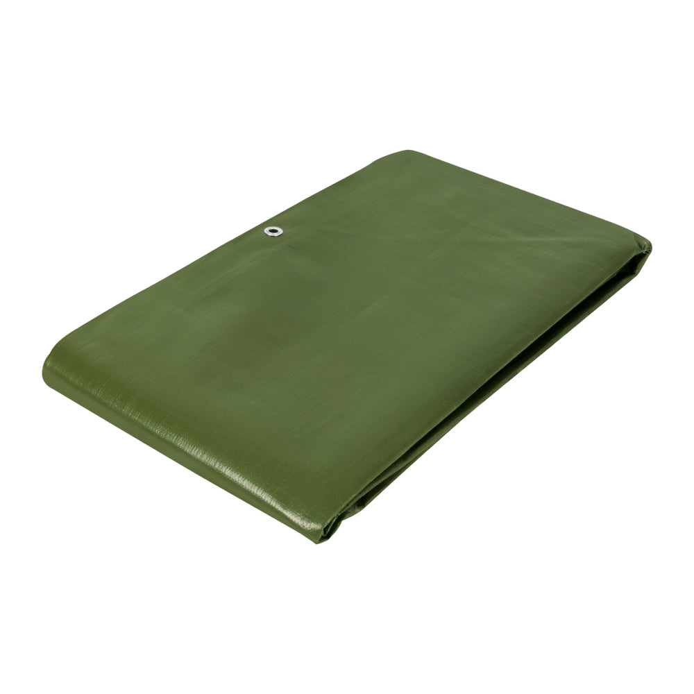 LONA DE USO RUDO 4X5M COLOR VERDE OLIVO MCA TRUPPER