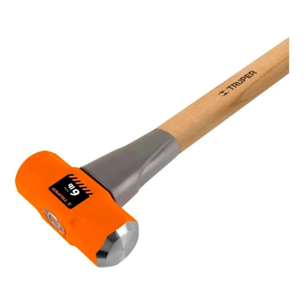 MARRO OCTAGONAL 6 LB.(2.7KG.) MANGO DE MADERA 36" (90CMS.) MD-6M 16509 TRUPER *** OFRECER 1436G ***