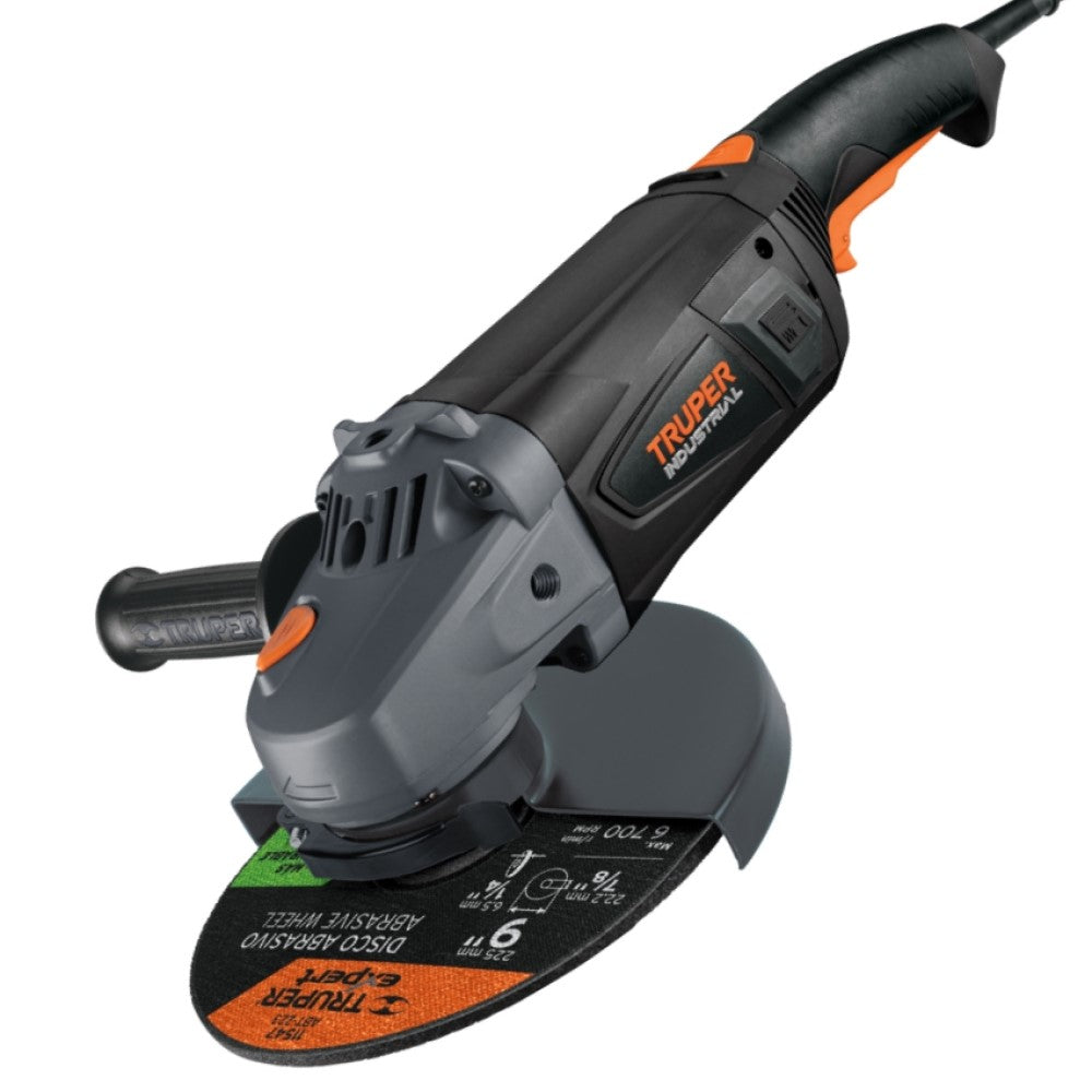ESMERILADORA ANGULAR 9" 2350 W INDUSTRIAL TRUPER