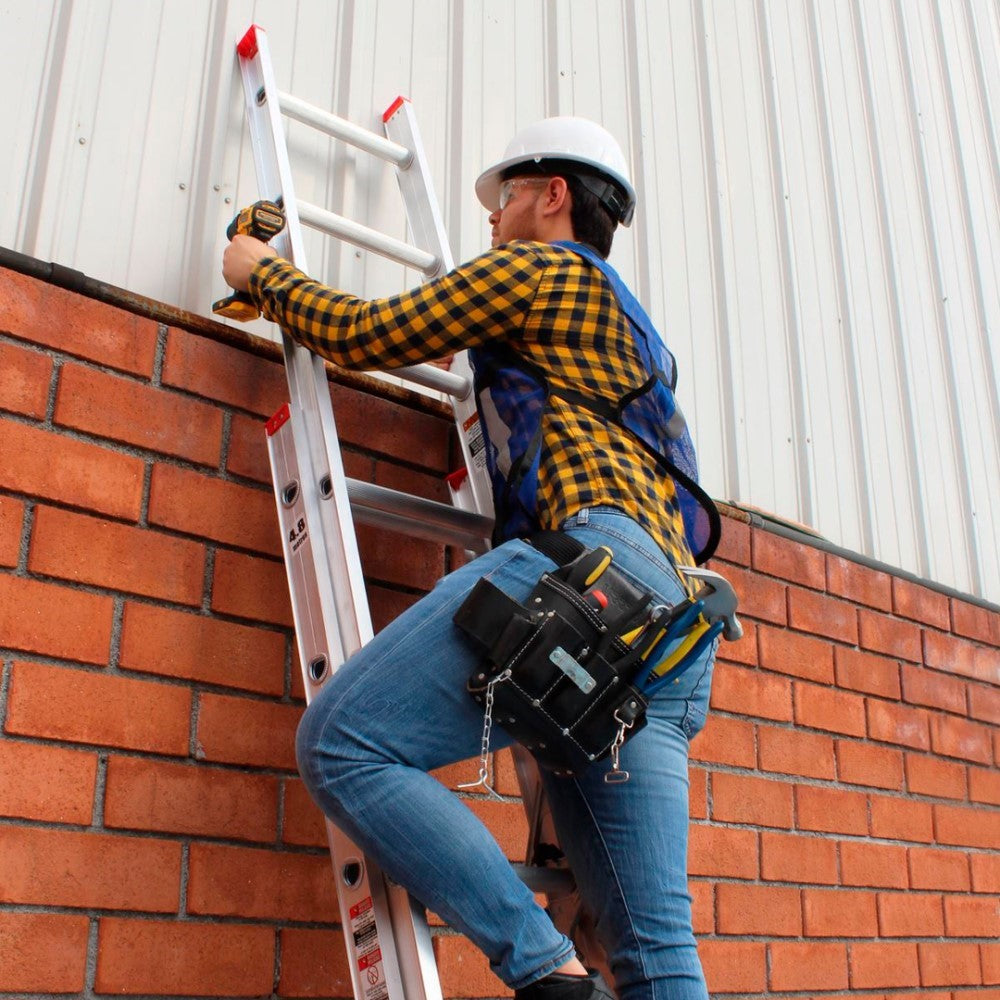 ESCALERA DE EXTENSION TIPO II 24 PELDAÑOS 175KG TRUPER