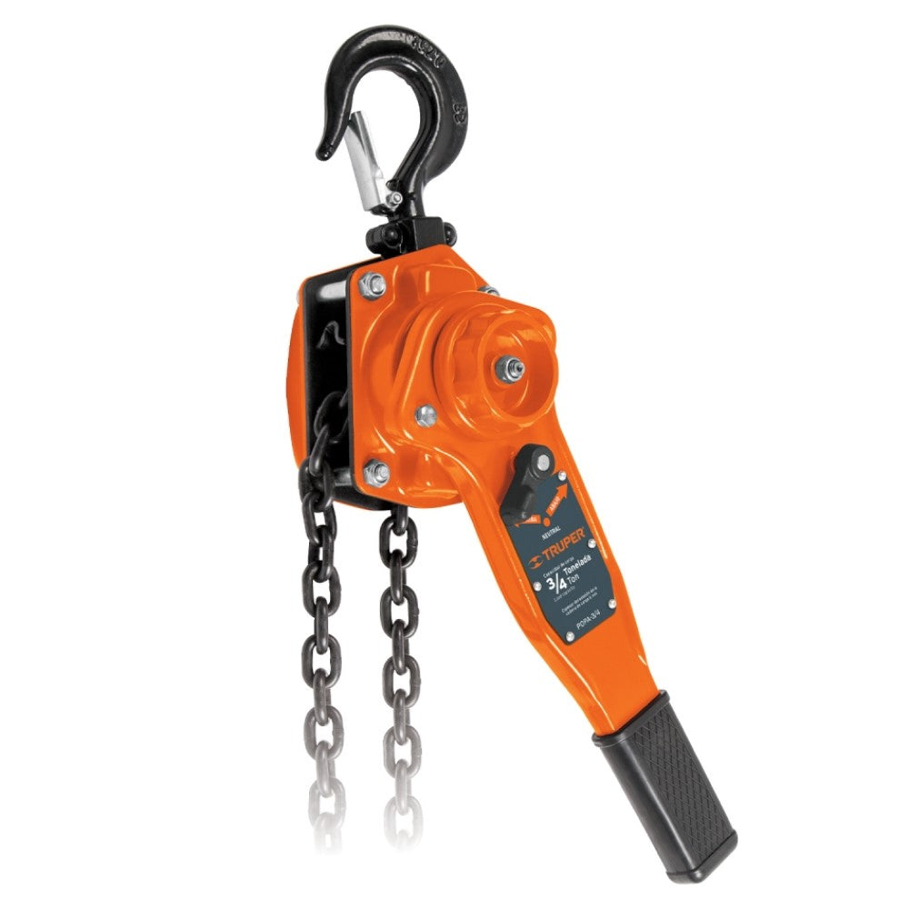 POLIPASTO DE PALANCA DE 3/4 TON DE TRUPER